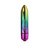 Rocks Off 80mm Rainbow Bullet Vibrator Default Title > Sex Toys For Ladies > Mini Vibrators